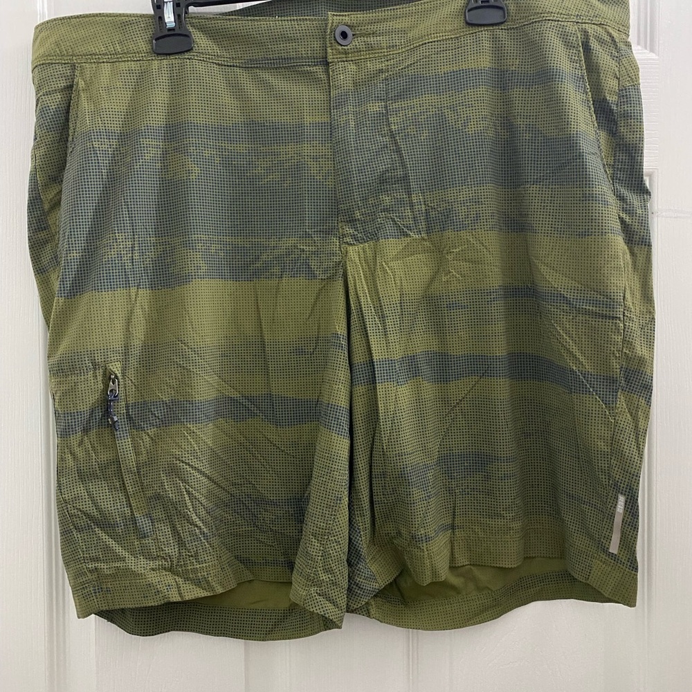 REI, Olive Green, Men's Amphibious Hiking Shorts, XL